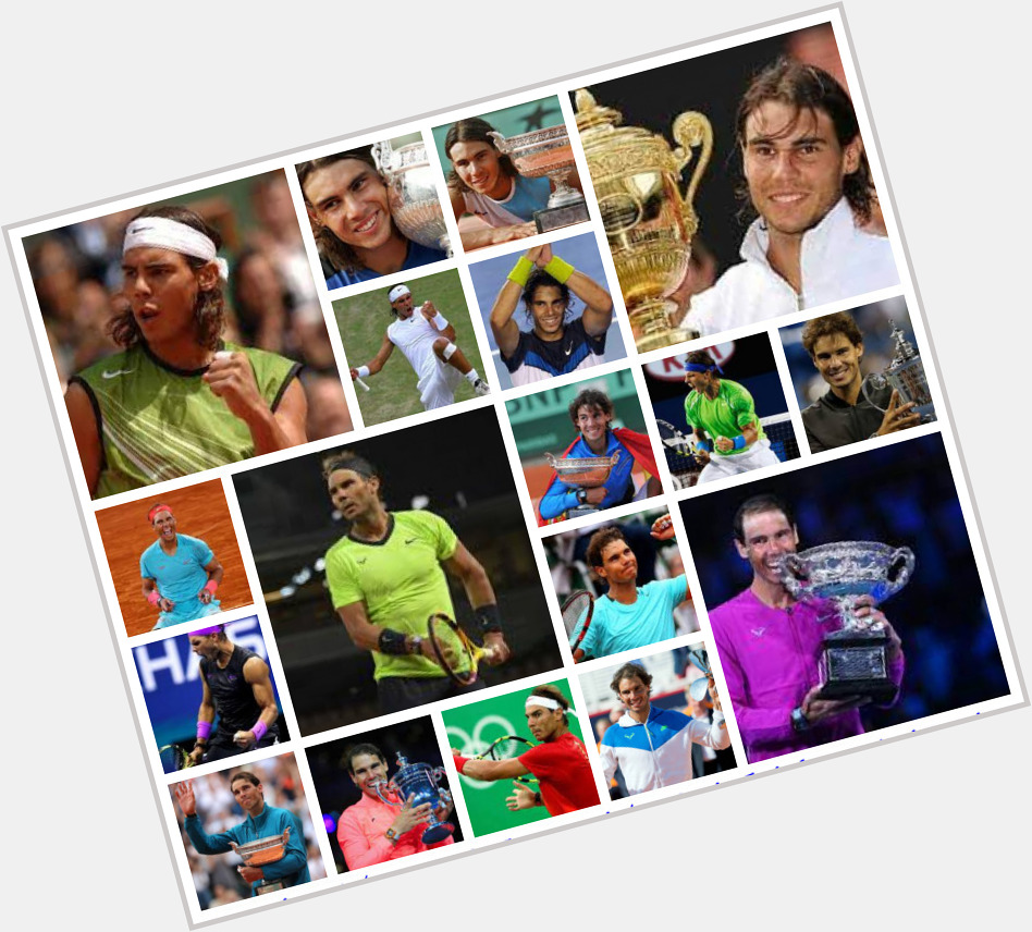 Happy 36th Birthday to the \King of Clay\ Rafael Nadal 