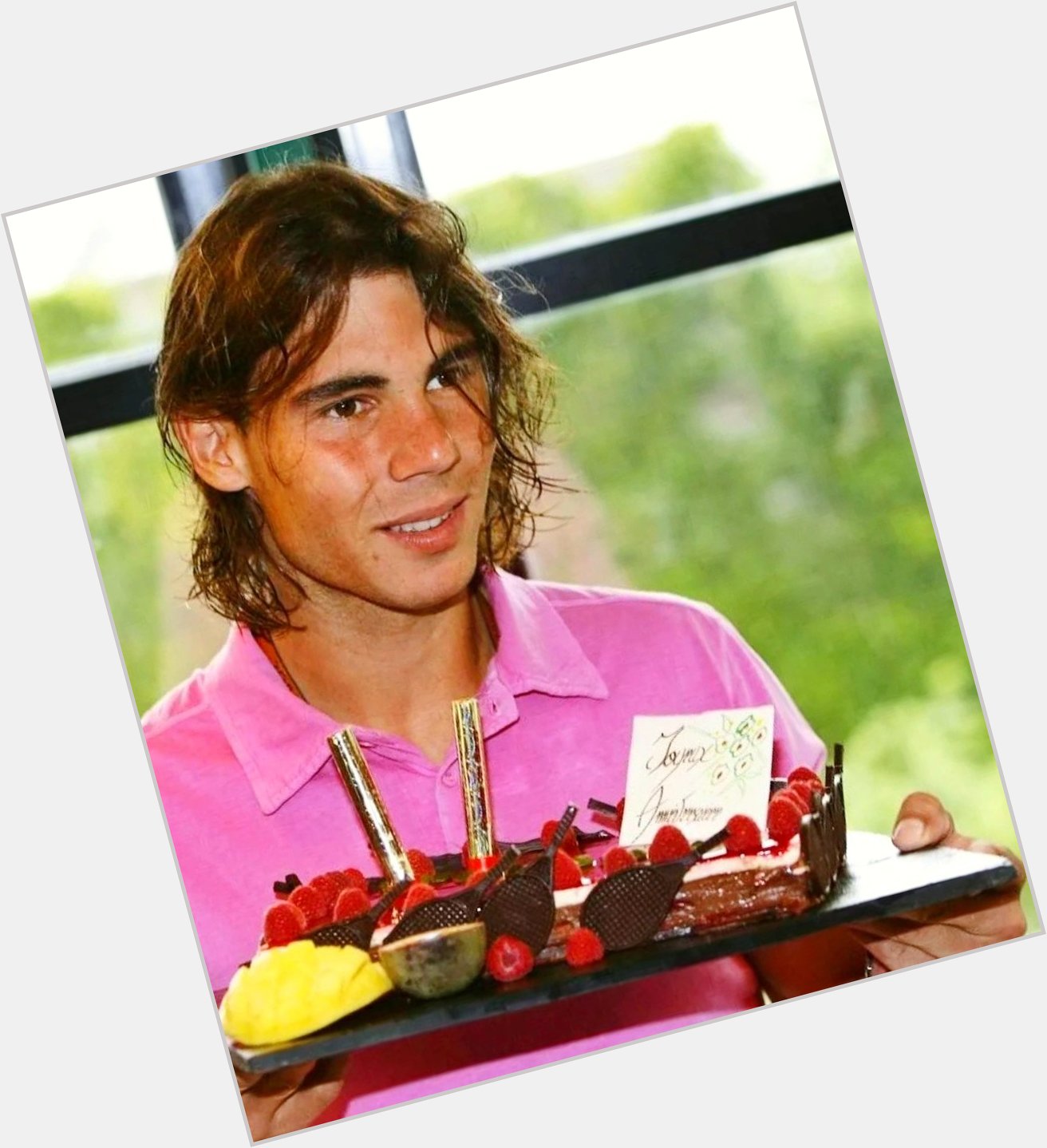 Happy birthday to my bb Rafael Nadal ty for being you hope you have the bestest day and year rafa 