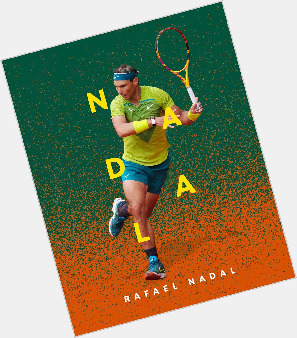 Unique. Impressive. Unforgettable. Rafael. Nadal. Happy birthday, champ! 