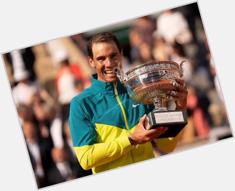 Happy 37th Birthday  to Rafael Nadal   the greatest fighter of this game 