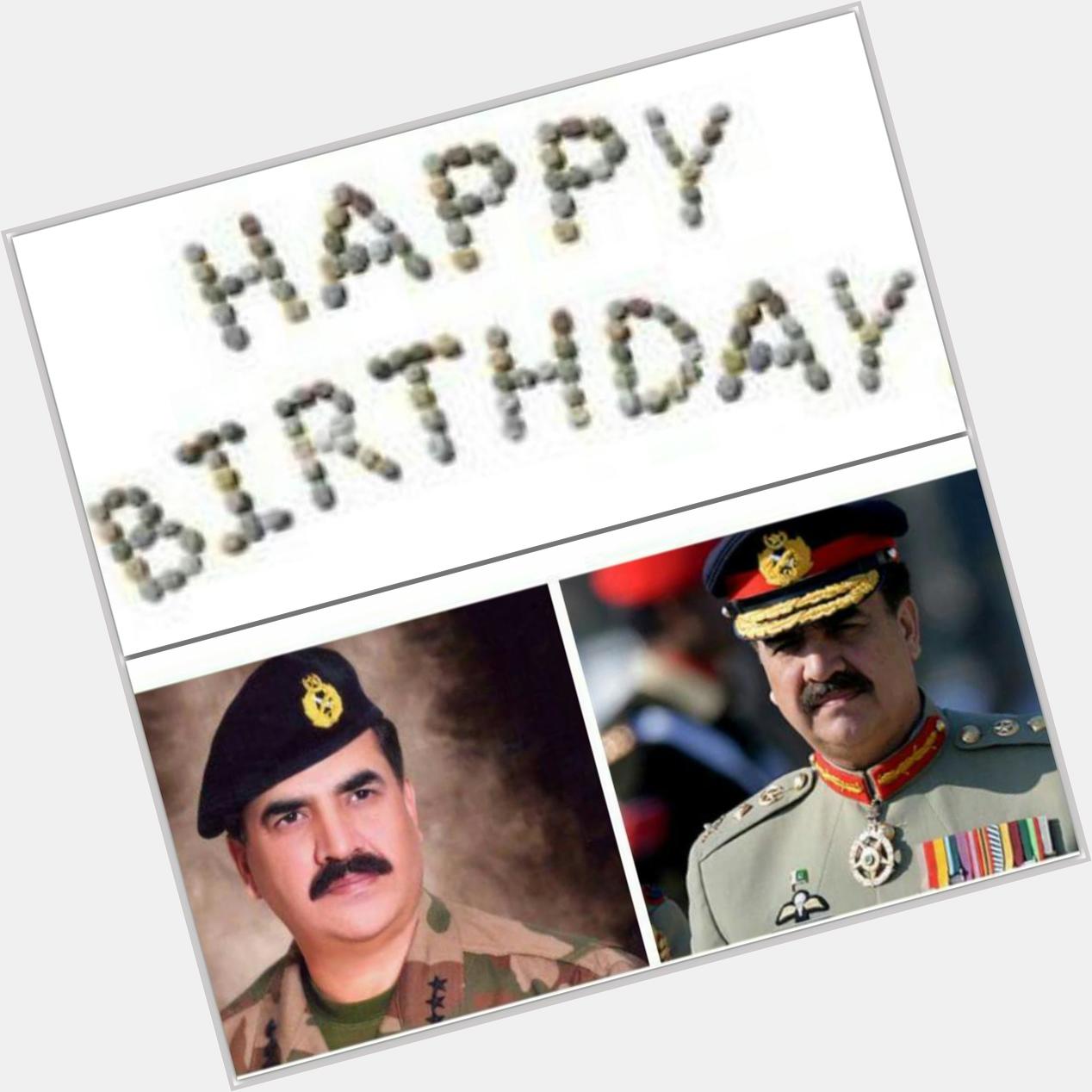 Happy Birthday to you Sir COAS General Raheel Sharif...! 