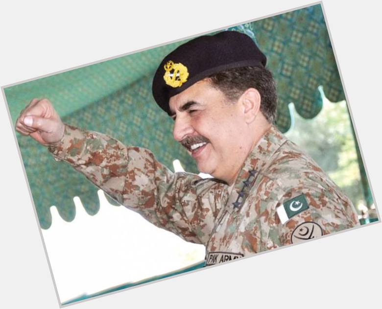 Happy birthday to the Chief of Army Staff General Raheel Sharif. has turned 59 today (Tuesday). 