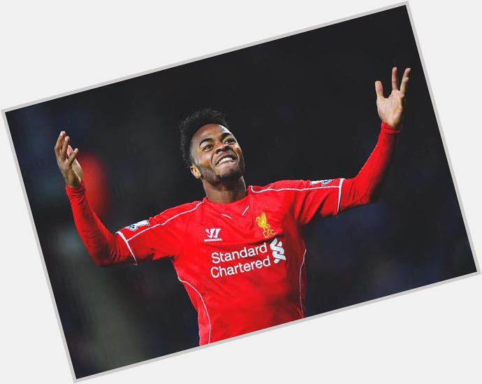 Happy birthday to Liverpool and England star Raheem Sterling. He turns 20 today.  