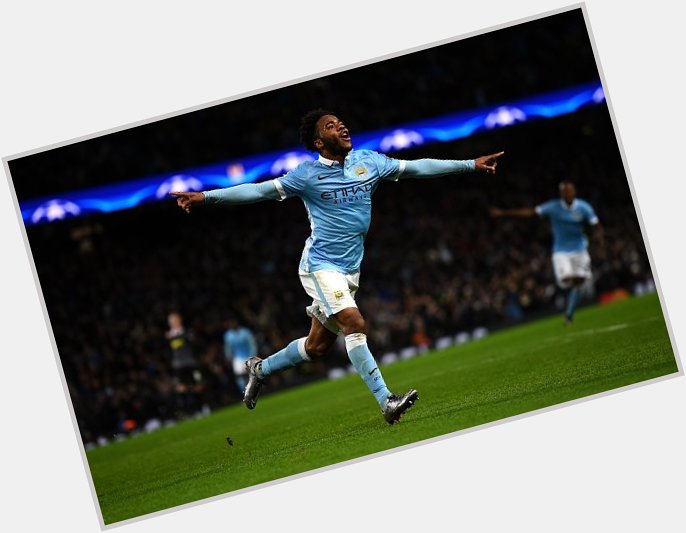 Happy 21st birthday to Raheem Sterling! What a way to celebrate: 2 goals, assist in Man City\s 4-2 win vs Gladbach. 