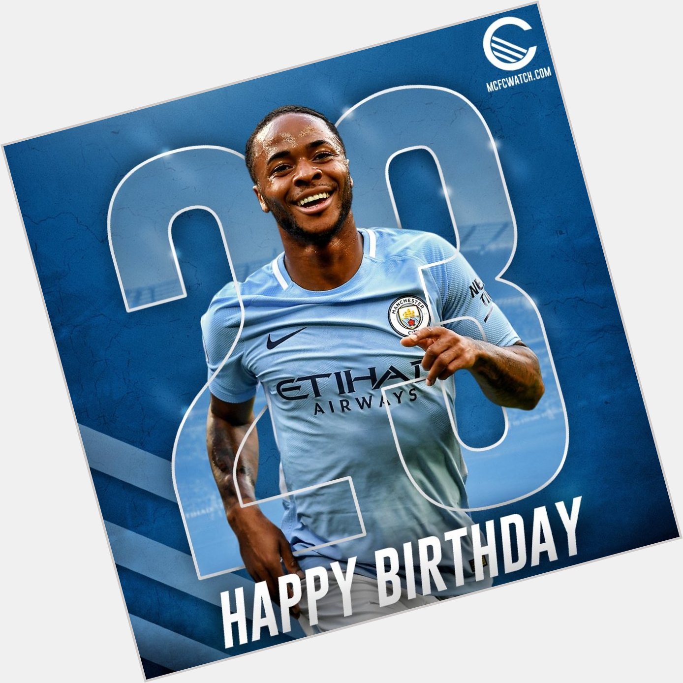 Happy Birthday to Raheem Sterling, who turns 23 today! 