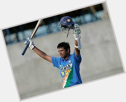 Happy birthday to Rahul Dravid The real legend for team India an inspiration player and my favourite player 