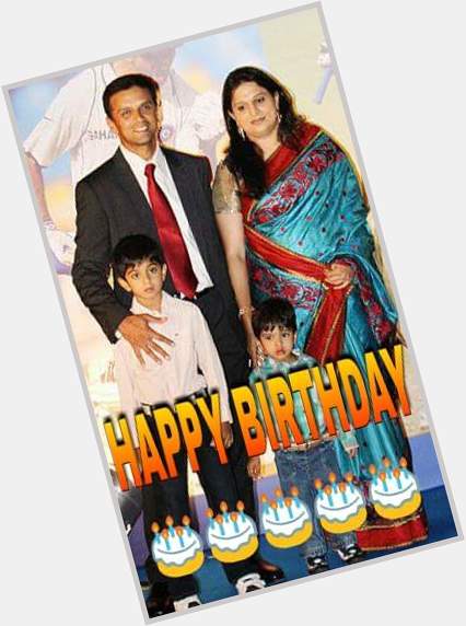 Happy Birthday Rahul Dravid                 