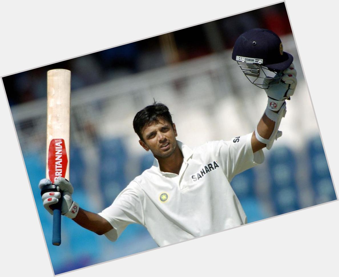 Happy Birthday to master technician of batting - Rahul Dravid, The Real Wall of Indian Cricket   . 