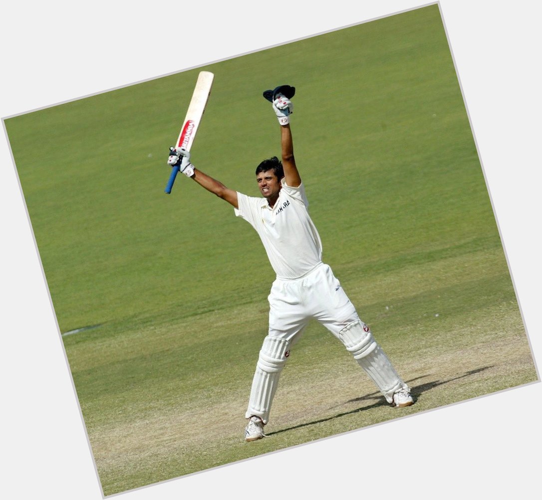 The greatest Indian batsman after Sunil Gavaskar. Happy birthday to Rahul Dravid, an absolute legend     