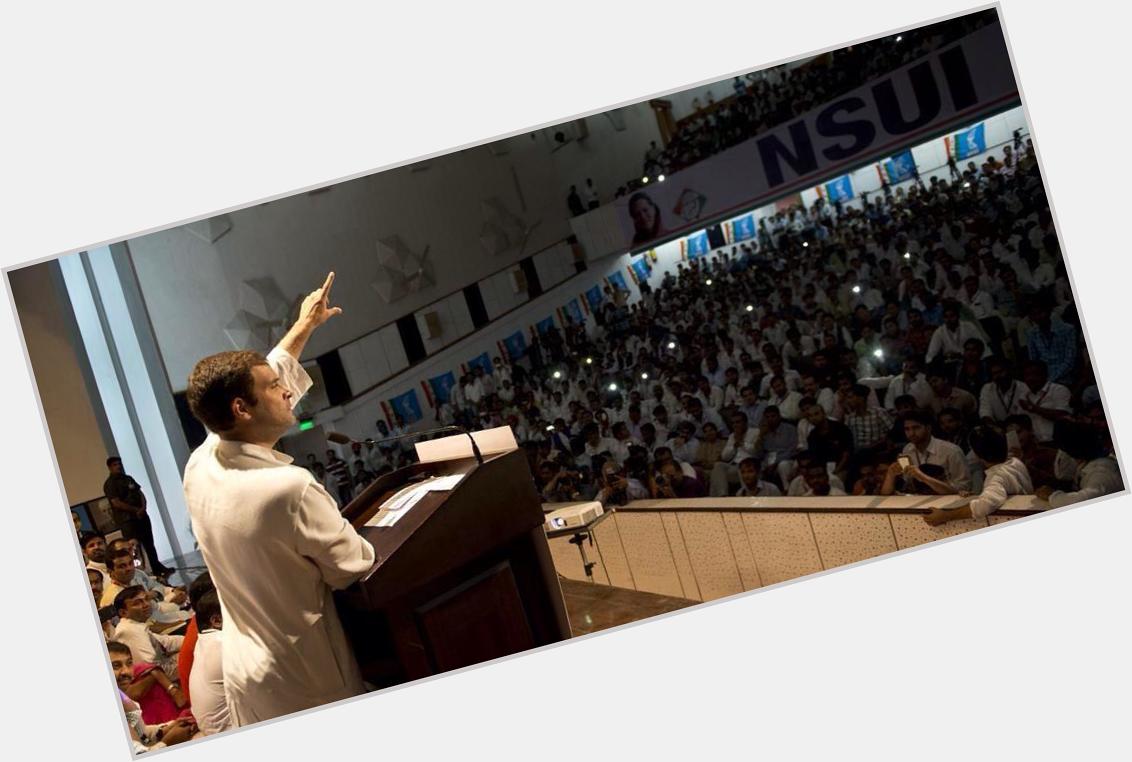 We wish our leader, Rahul Gandhi a very Happy Birthday and best wishes for the years ahead! 