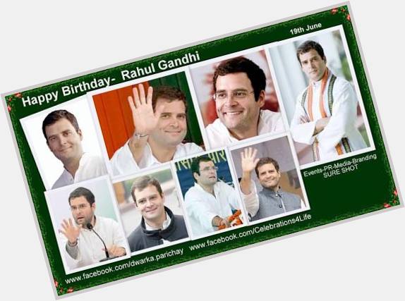  Happy birthday Rahul Gandhi... 
