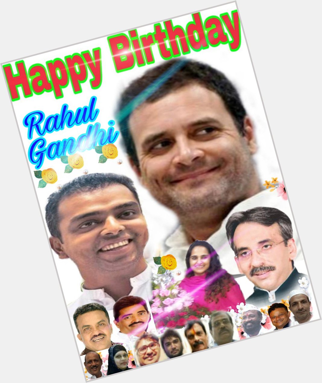 Happy Birthday..Rahul Gandhi..j... 