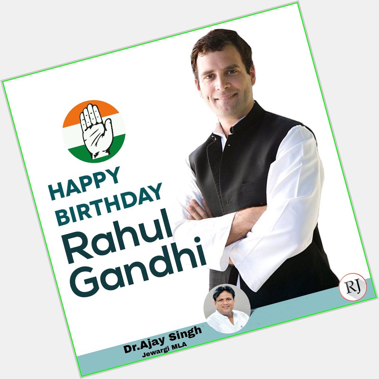   Happy Birthday Shri Rahul Gandhi hi    