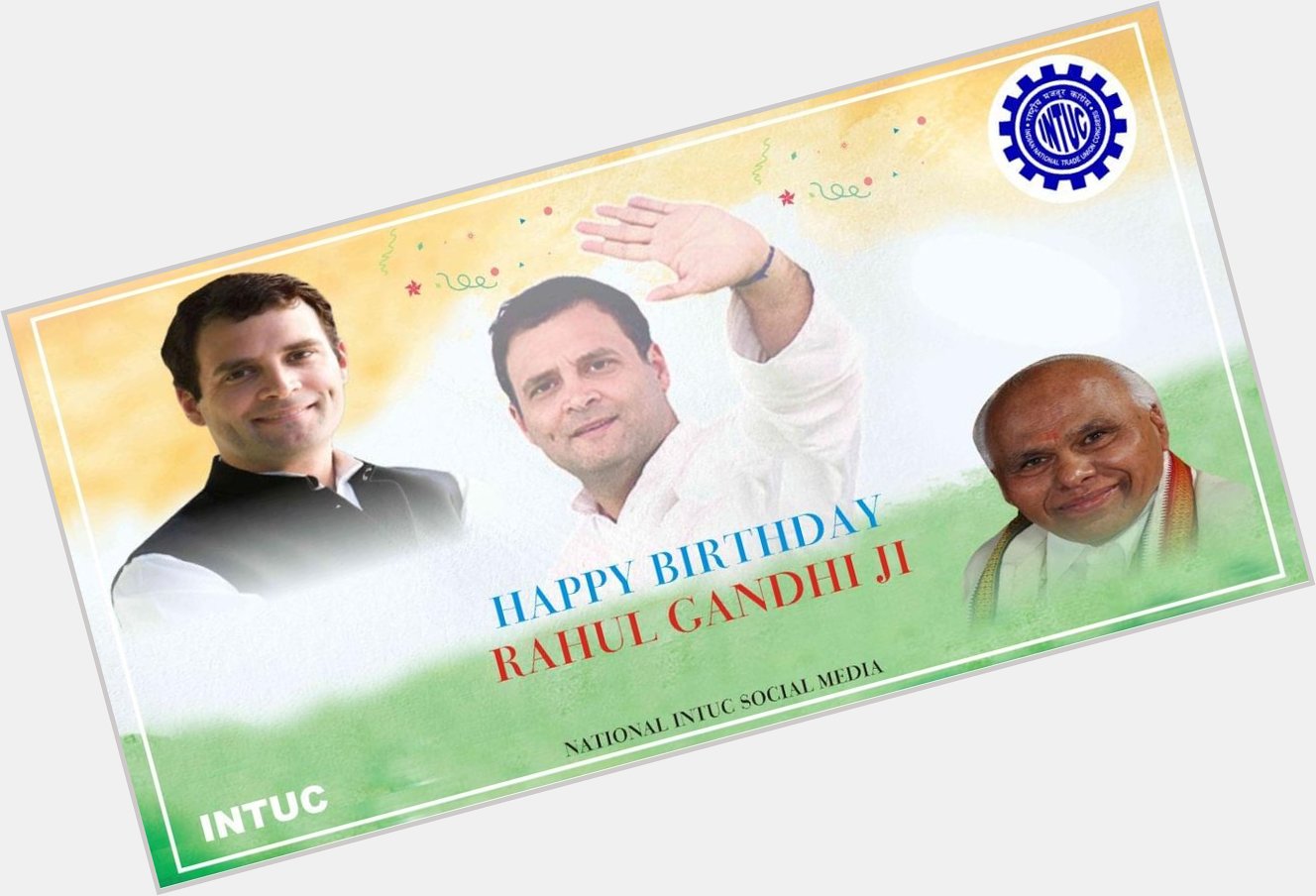 Happy Birthday to Shri Rahul Gandhi ji 