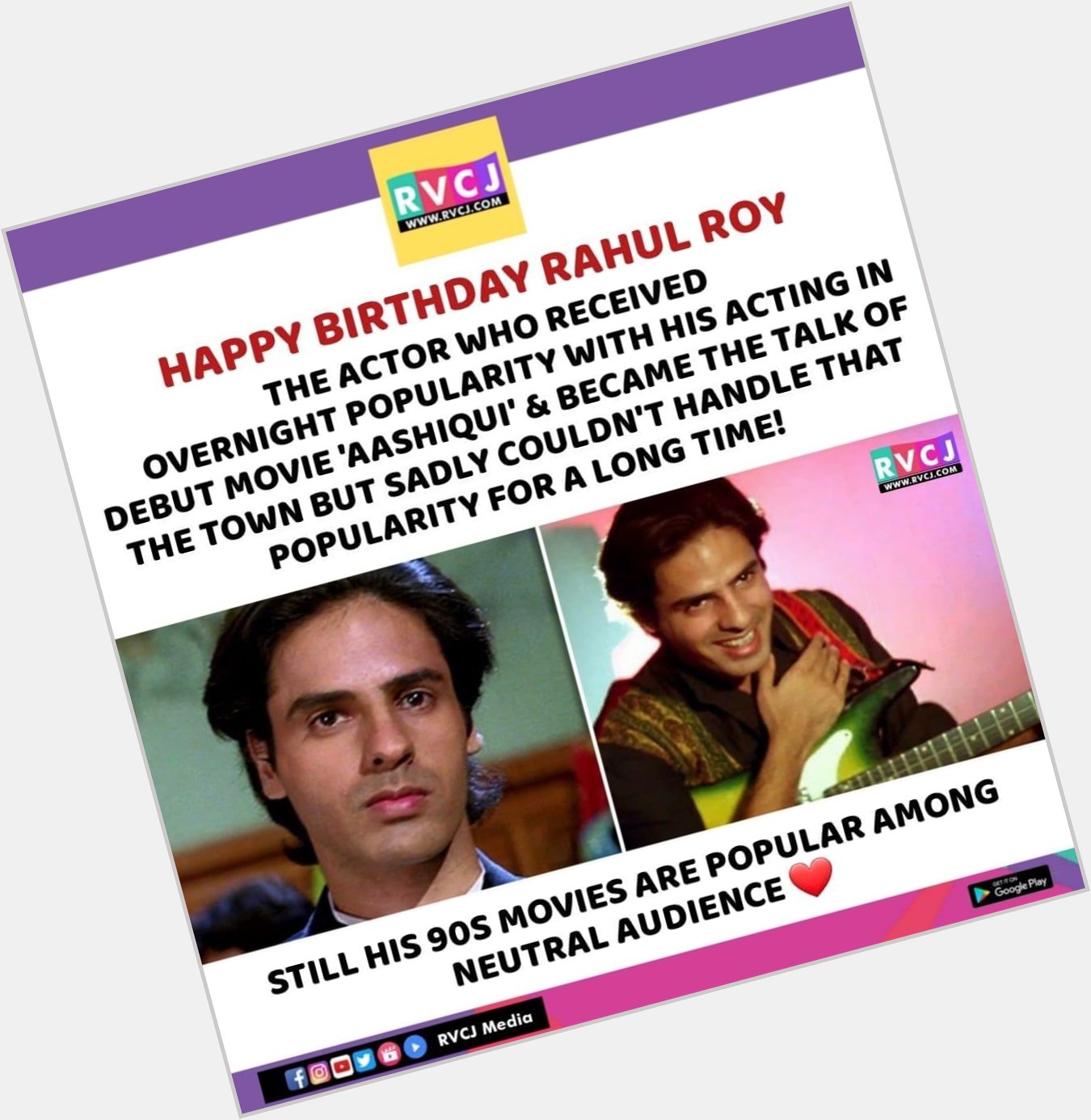 Happy Birthday Rahul Roy       