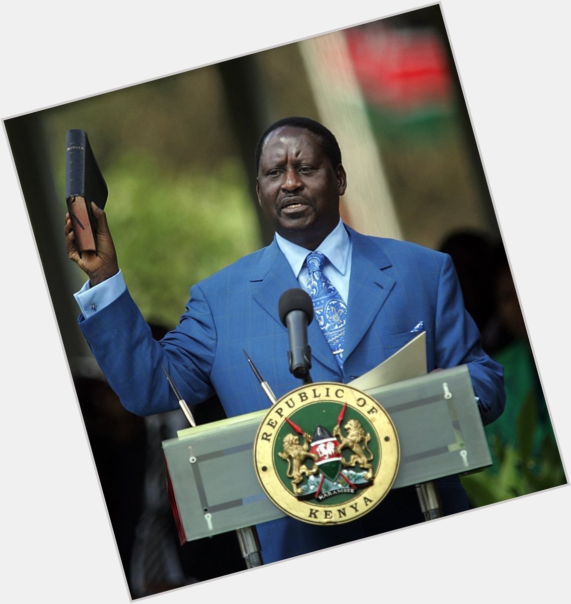 Happy birthday Prime Minister Raila Odinga , the fifth president of Kenya.  This is your year 