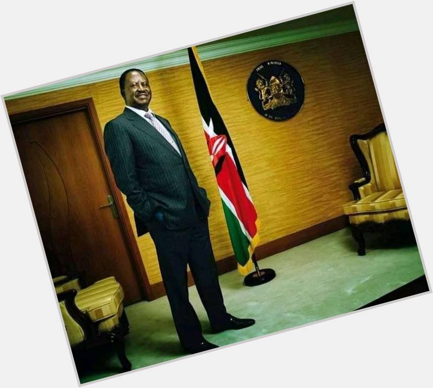 Raila Odinga marks his 77th birthday today. Wishing him a happy birthday . 