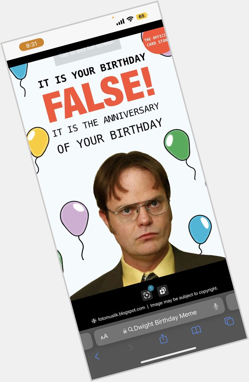Happy 57th Birthday, Rainn Wilson!! You are now closer to death than ever before!! 