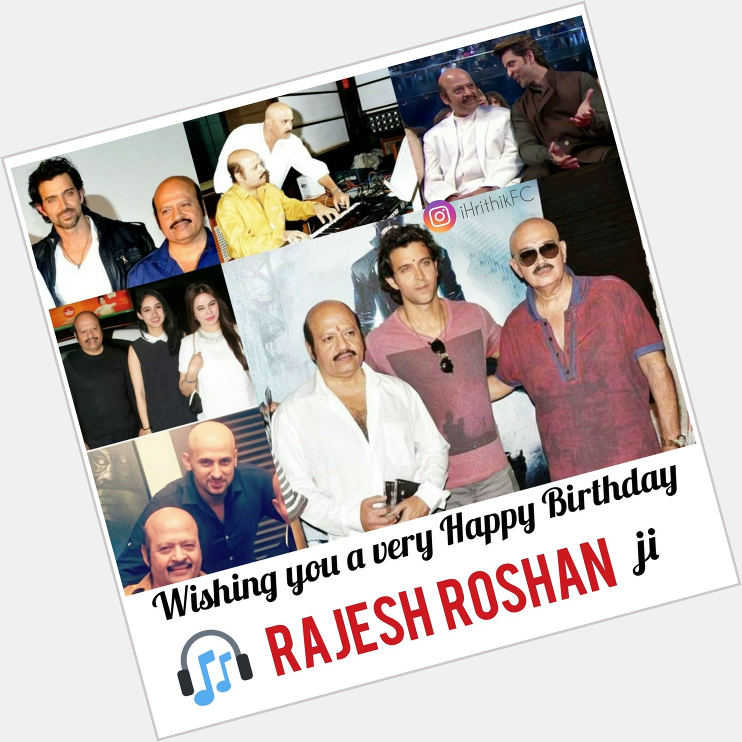 Wishing a very Happy Birthday to the legendary music maestro, Mr. Rajesh Roshan. 
