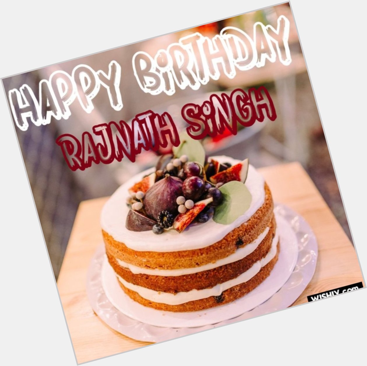 Happy Birthday 
Rajnath Singh Sir  