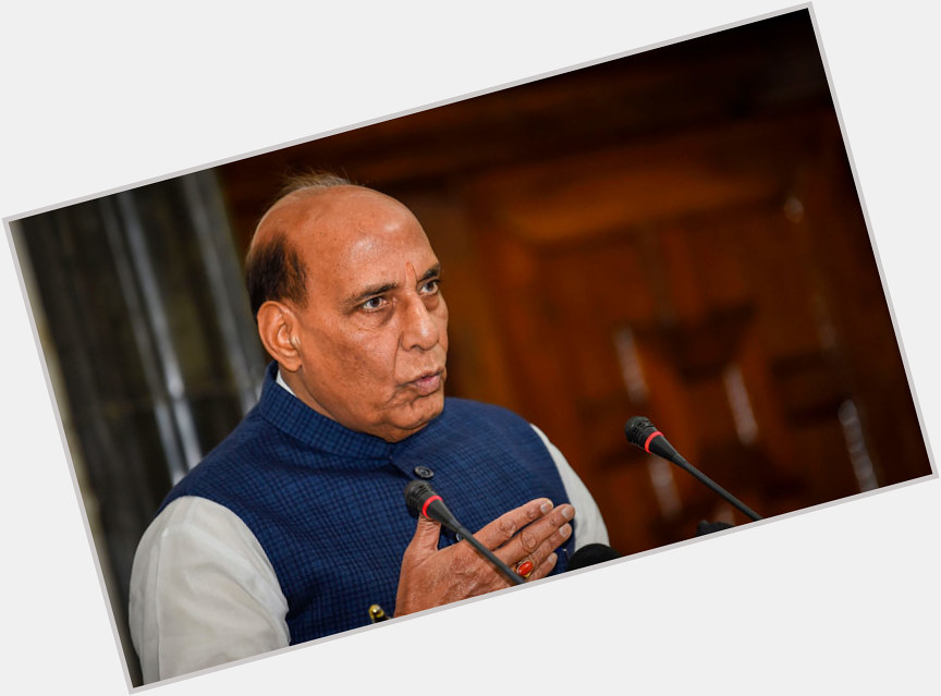 Happy birthday to minister of Defence of India \"Mr. rajnath singh....... 