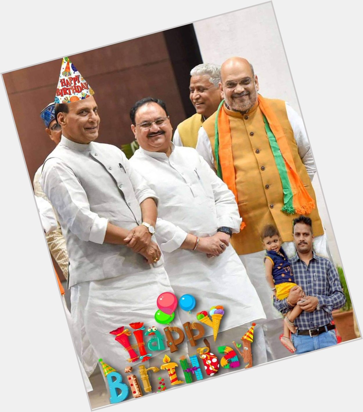 Wishing Happy Birthday to our honorable Defence Minister Shri Rajnath Singh Ji.. 