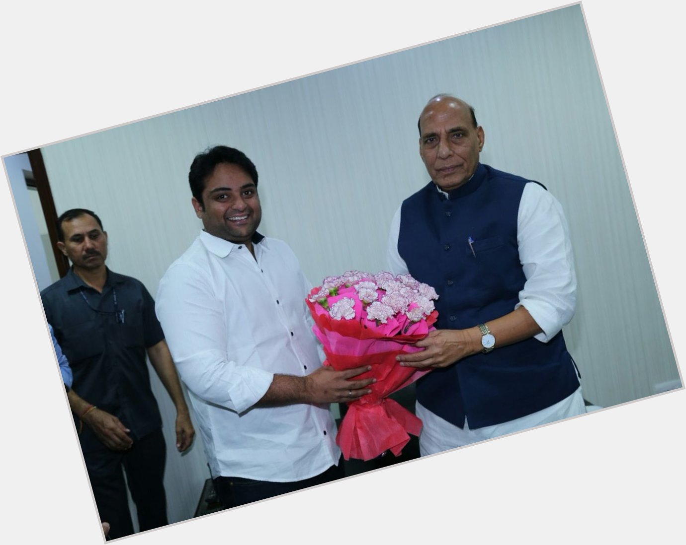 Wishing RAJNATH SINGH ji a very happy birthday and great service to the nation      