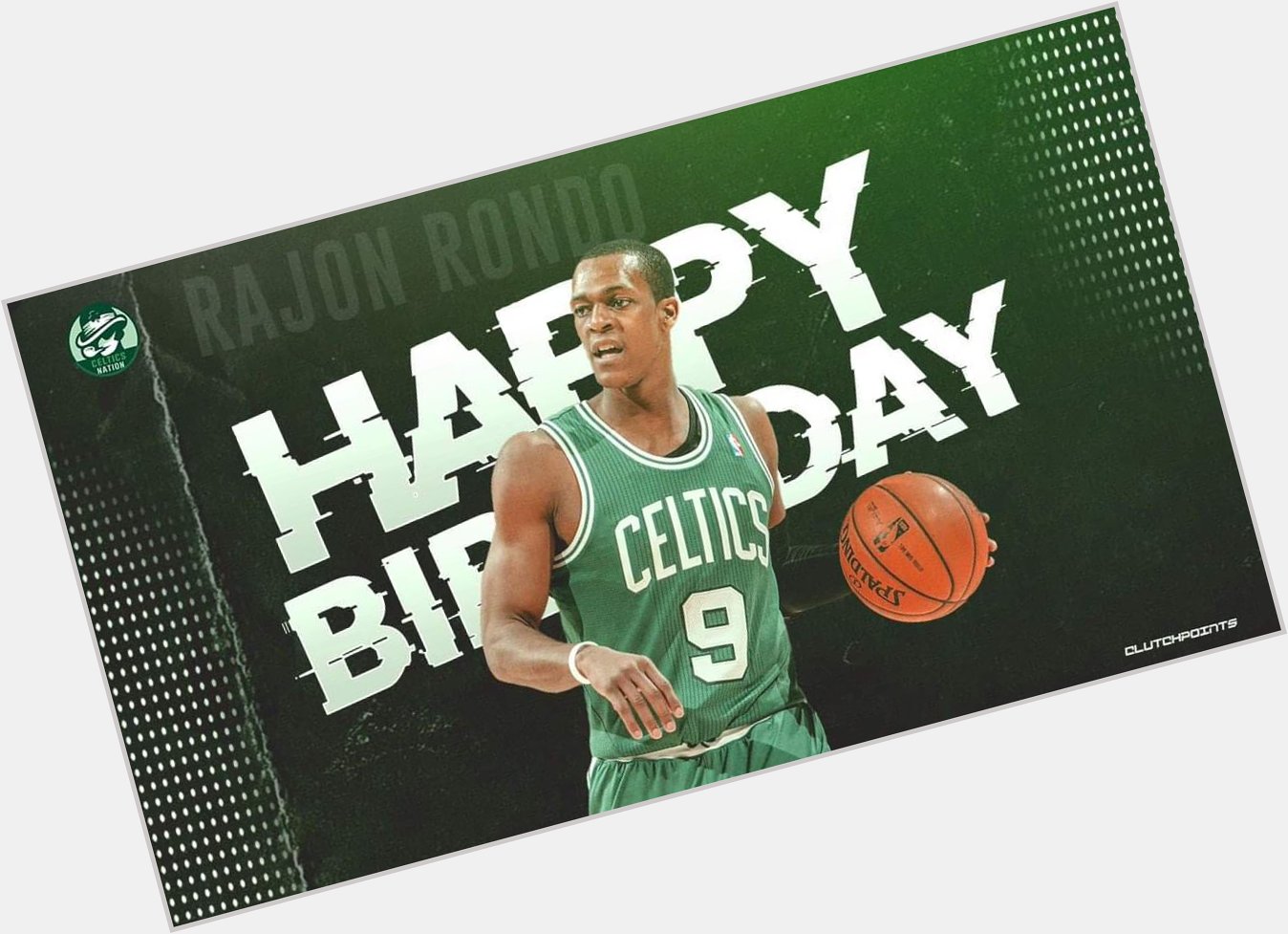 Join Celtics Nation in wishing 2x NBA Champion, and 4x All-Star, Rajon Rondo, a happy 35th birthday!  