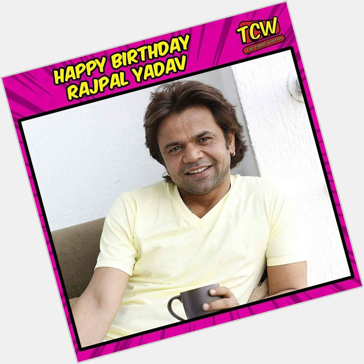 Wishing the best comedy Bollywood actor Rajpal Yadav a very happy birthday. 