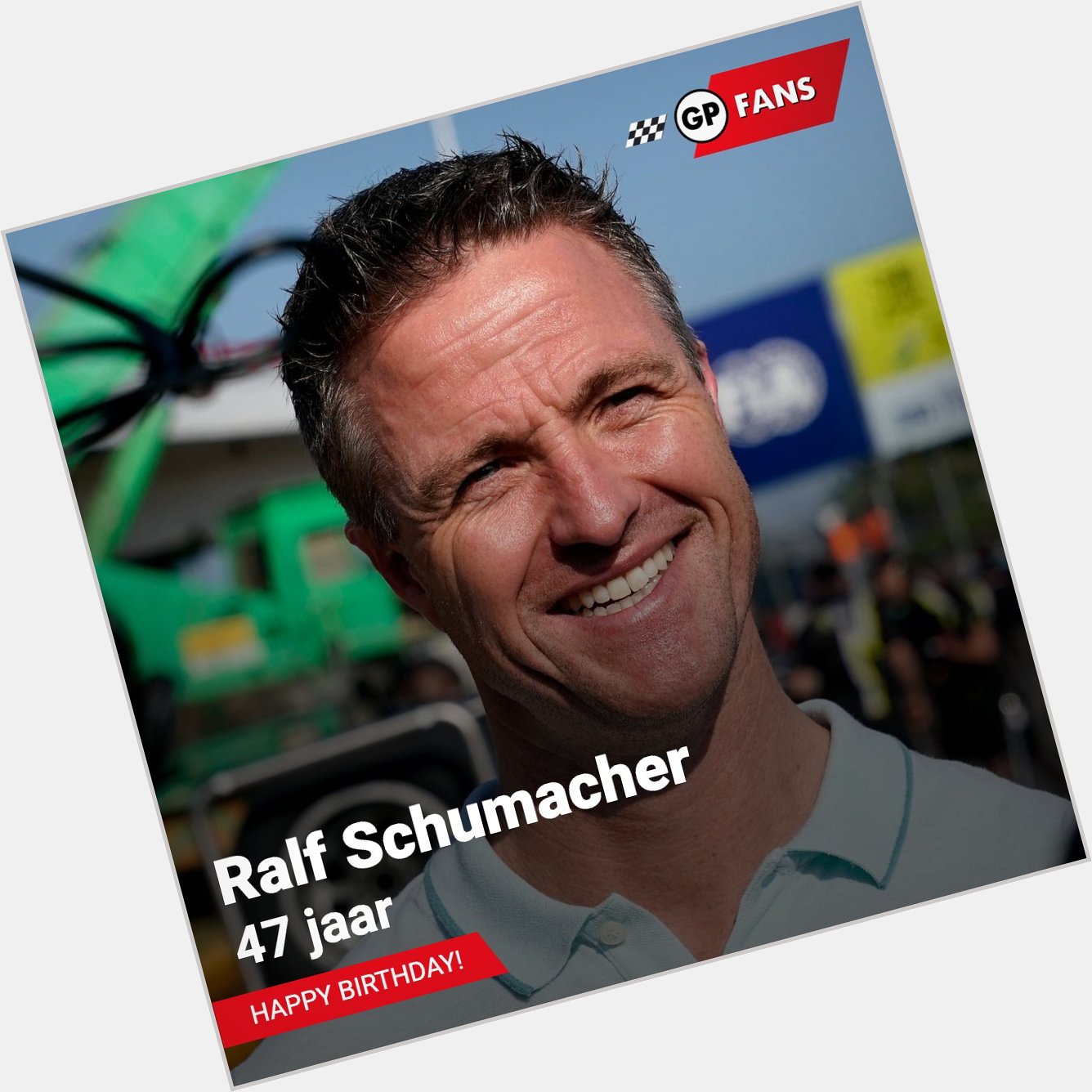 Ralf Schumacher viert vandaag zijn 47ste verjaardag. Happy birthday Ralf!   