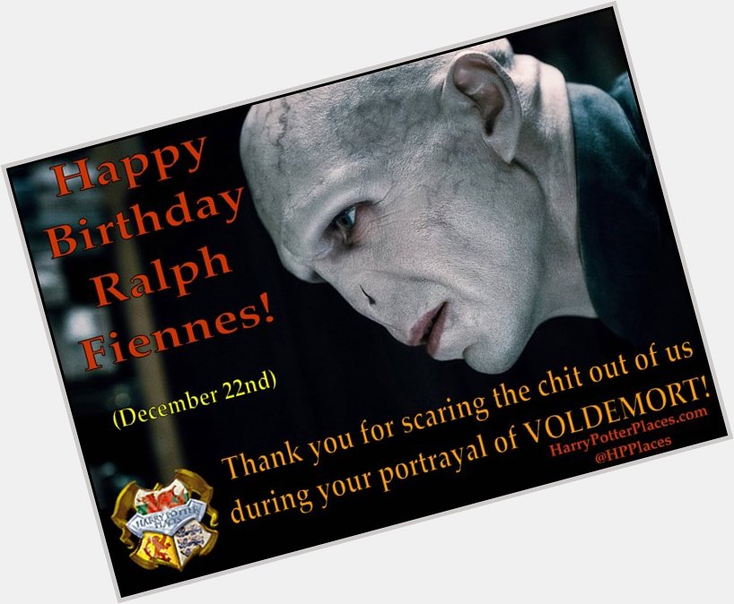 Happy Birthday to Ralph Fiennes! 