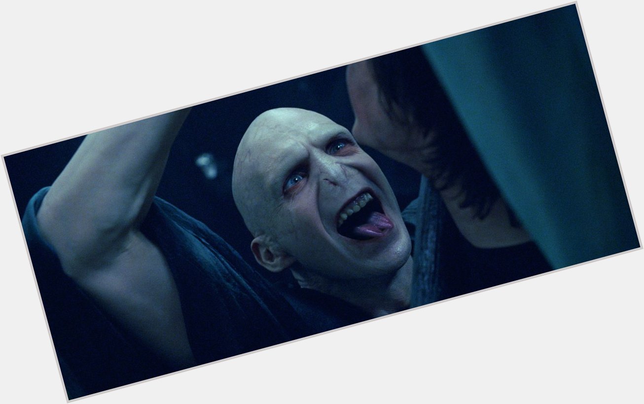  Voldemort is my past, present, and future. Happy Birthday to Ralph Fiennes, the Dark Lord himself! 