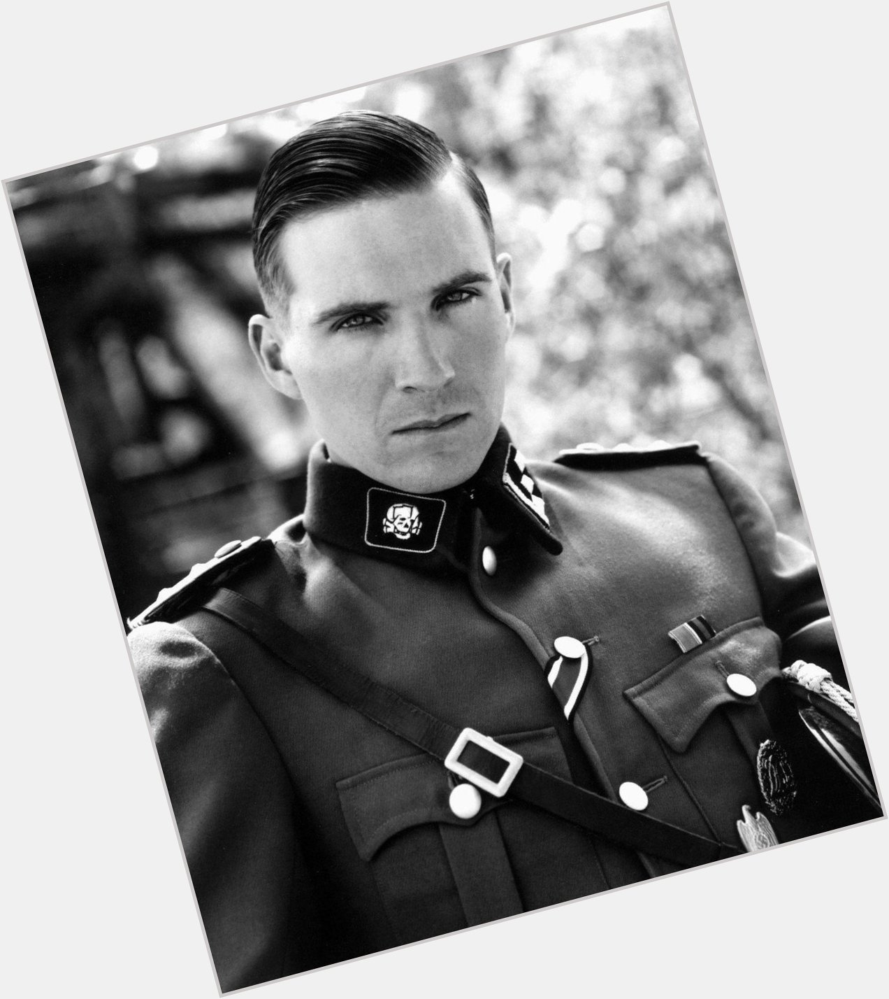 Happy birthday to English actor Ralph Fiennes, here Fiennes as Amon Goth in Schindler\s List, 1993. 