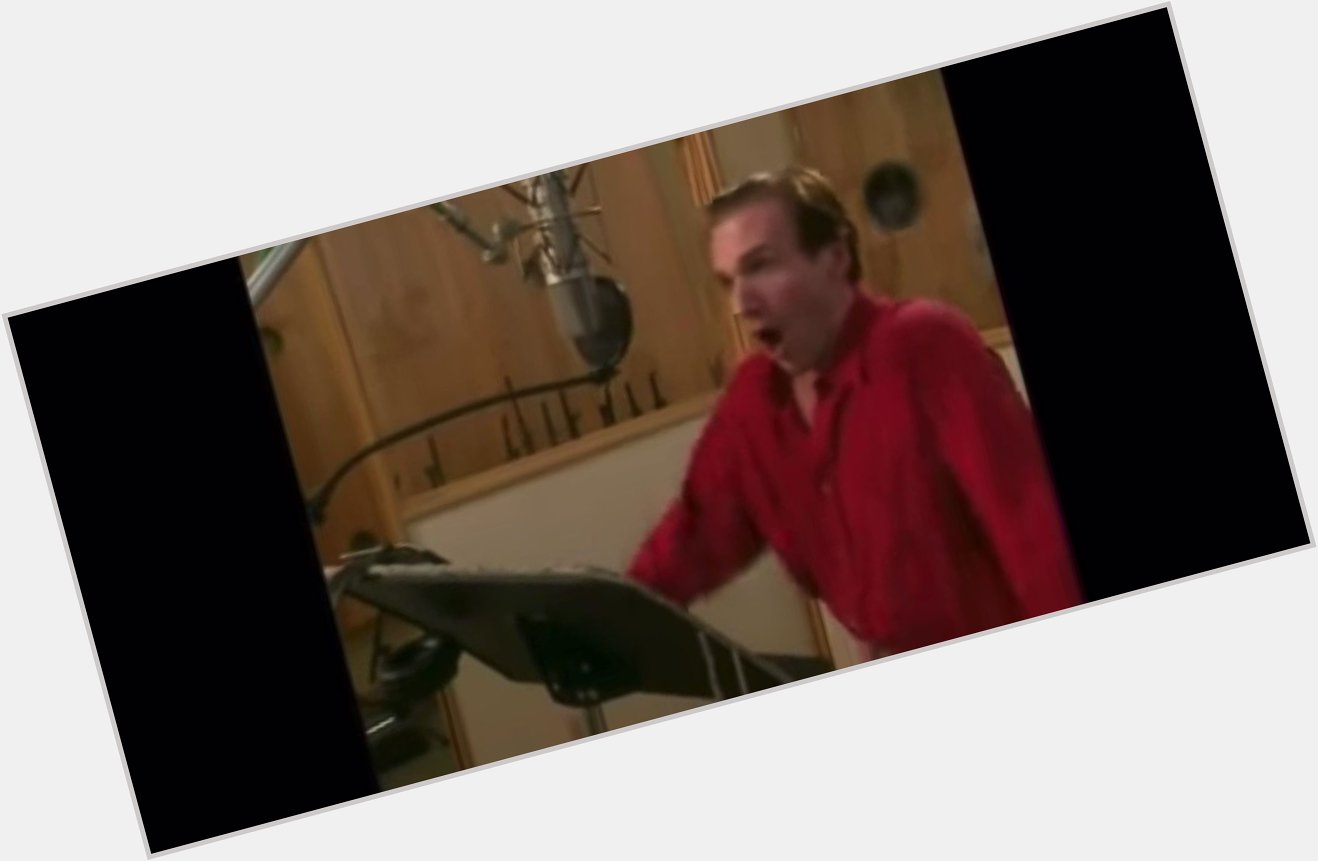 Happy Birthday Ralph Fiennes. Here he is screaming Moses! for Prince of Egypt. 