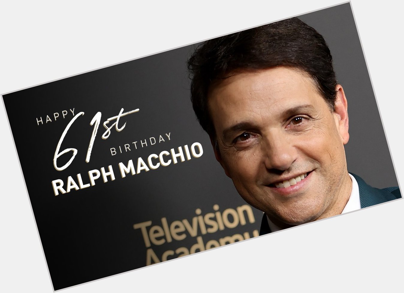 Happy 61st birthday to the legendary Actor Ralph Macchio! 