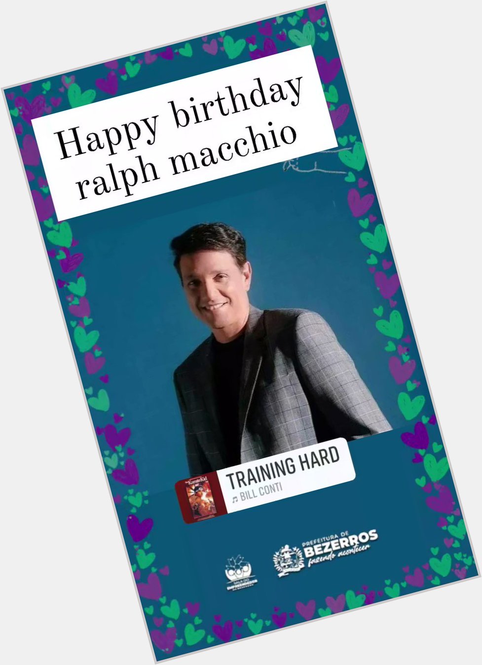 Happy birthday ralph macchio have a awesome day    