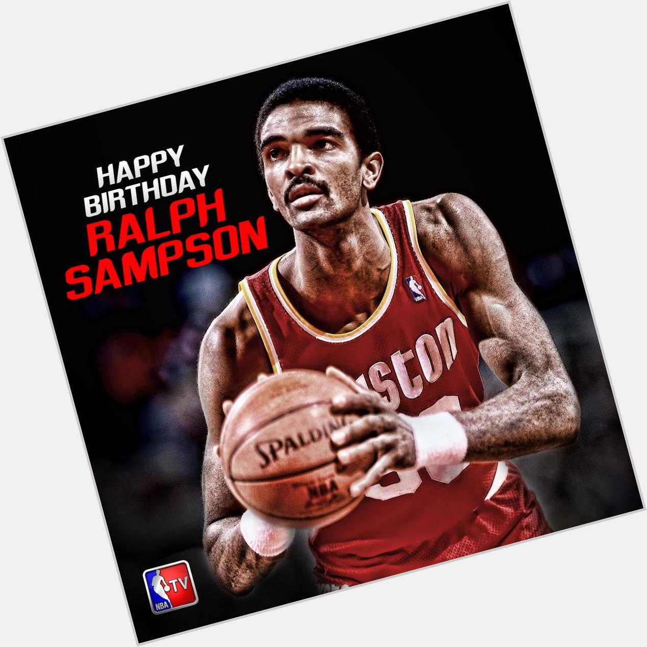 : Join us in wishing a Happy Birthday to 4-time All-Star Ralph Sampson! 