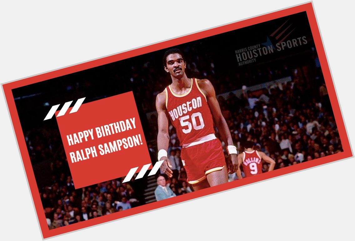 Happy Birthday & 1984-87 All-Star, Ralph Sampson!  