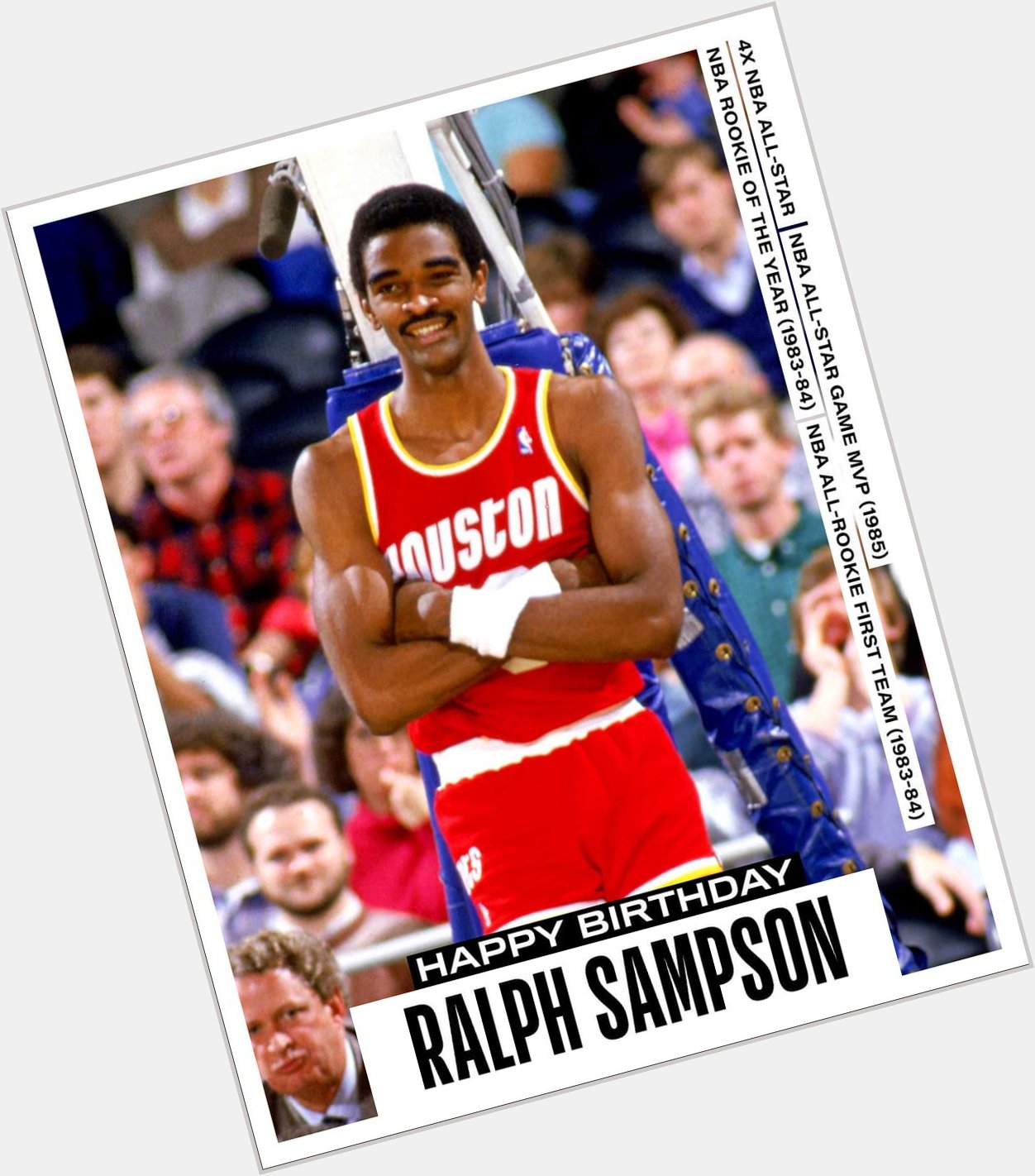 Join us in wishing a Happy 63rd Birthday to 4x and 
Hoophall inductee, Ralph Sampson! 