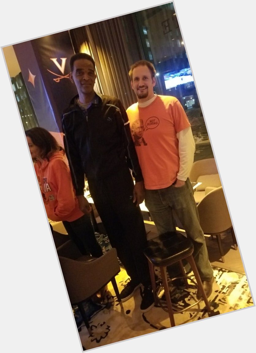 Happy Birthday to UVA legend Ralph Sampson! 

One of the very few people who can make me look short. 