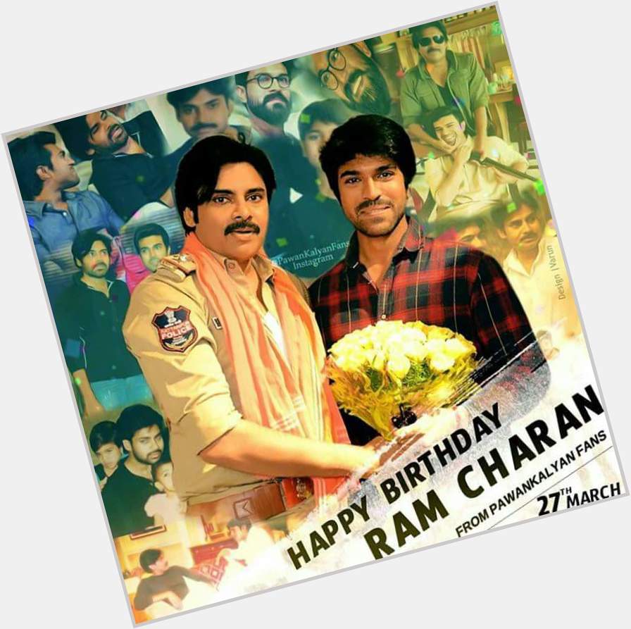 Happy Birthday Ram Charan From BABAI Fans  