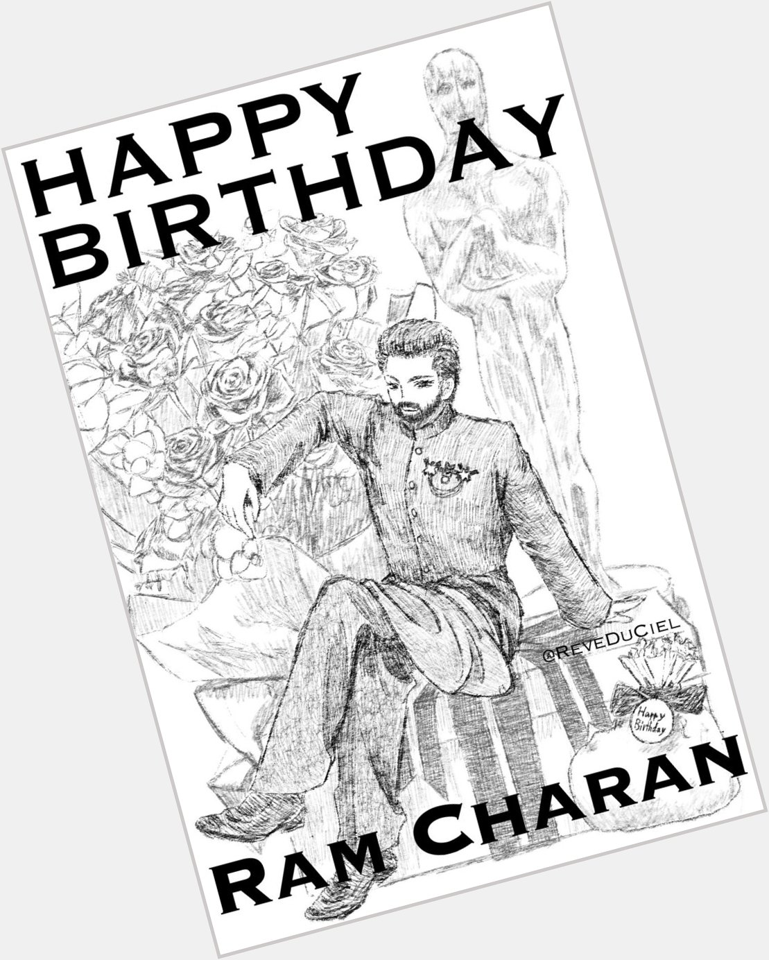 Happy Birthday Ram Charan garu!!!
Wishing you all the best!!!  