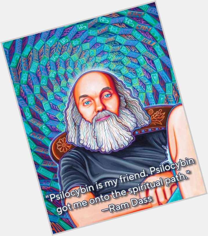 Happy Birthday, Ram Dass!  Art by John Speaker
 
