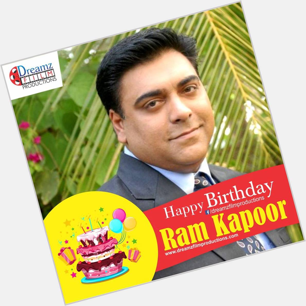Dreamz Film Productions wishes a very  to Ram Kapoor (Indian Actor) 