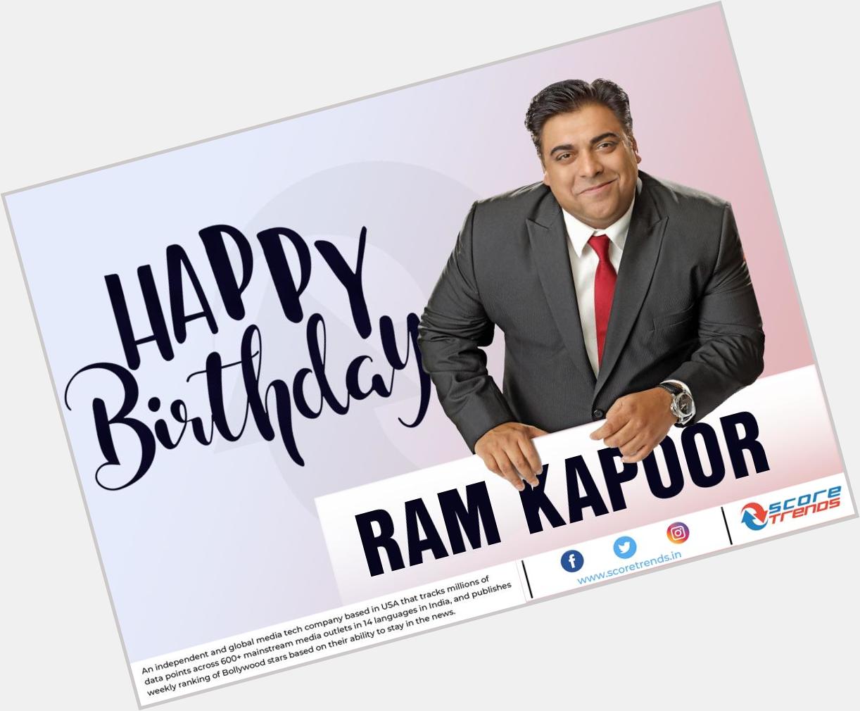 Score Trends wishes Ram Kapoor a happy birthday!     