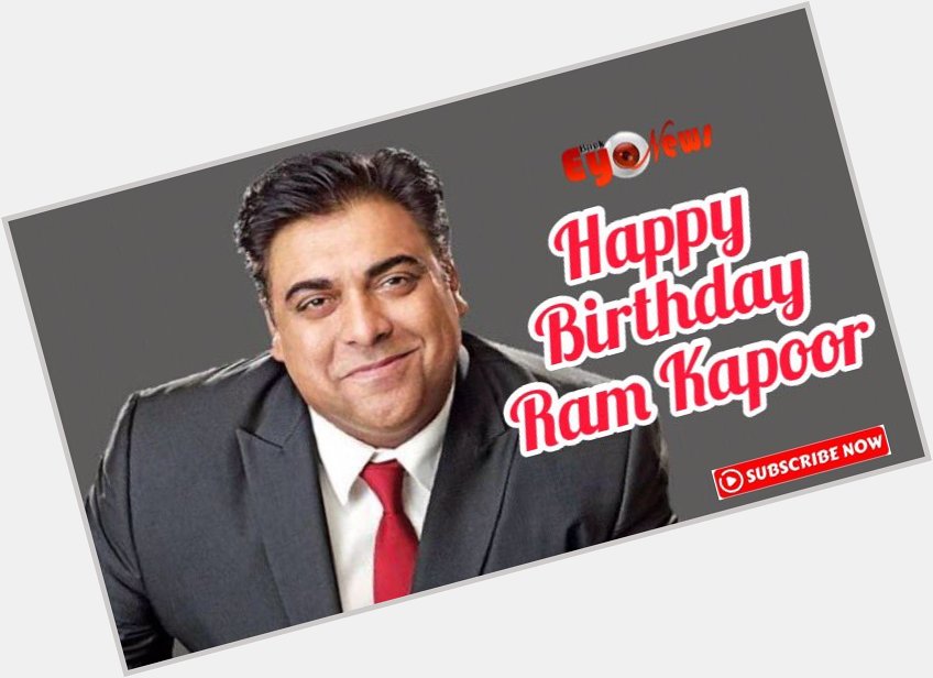  Wish from Back Eye News | Happy Birthday Ram Kapoor  
