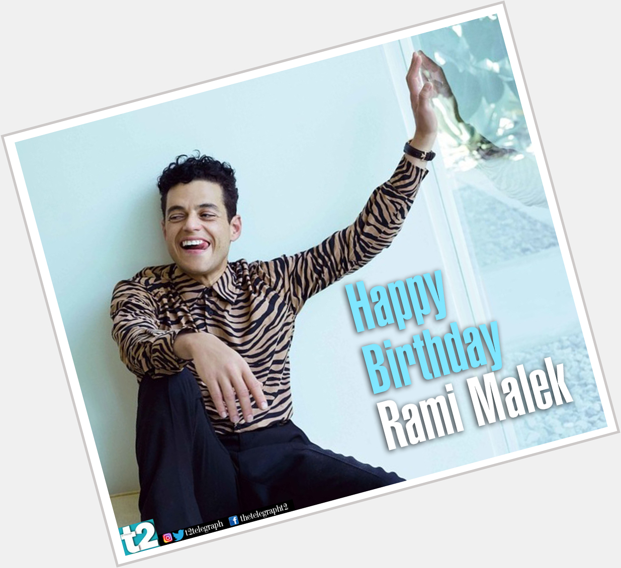 \Mercury\ rising! t2 wishes Rami Malek a very happy birthday. We can\t wait to watch him as the villain in Bond 25! 