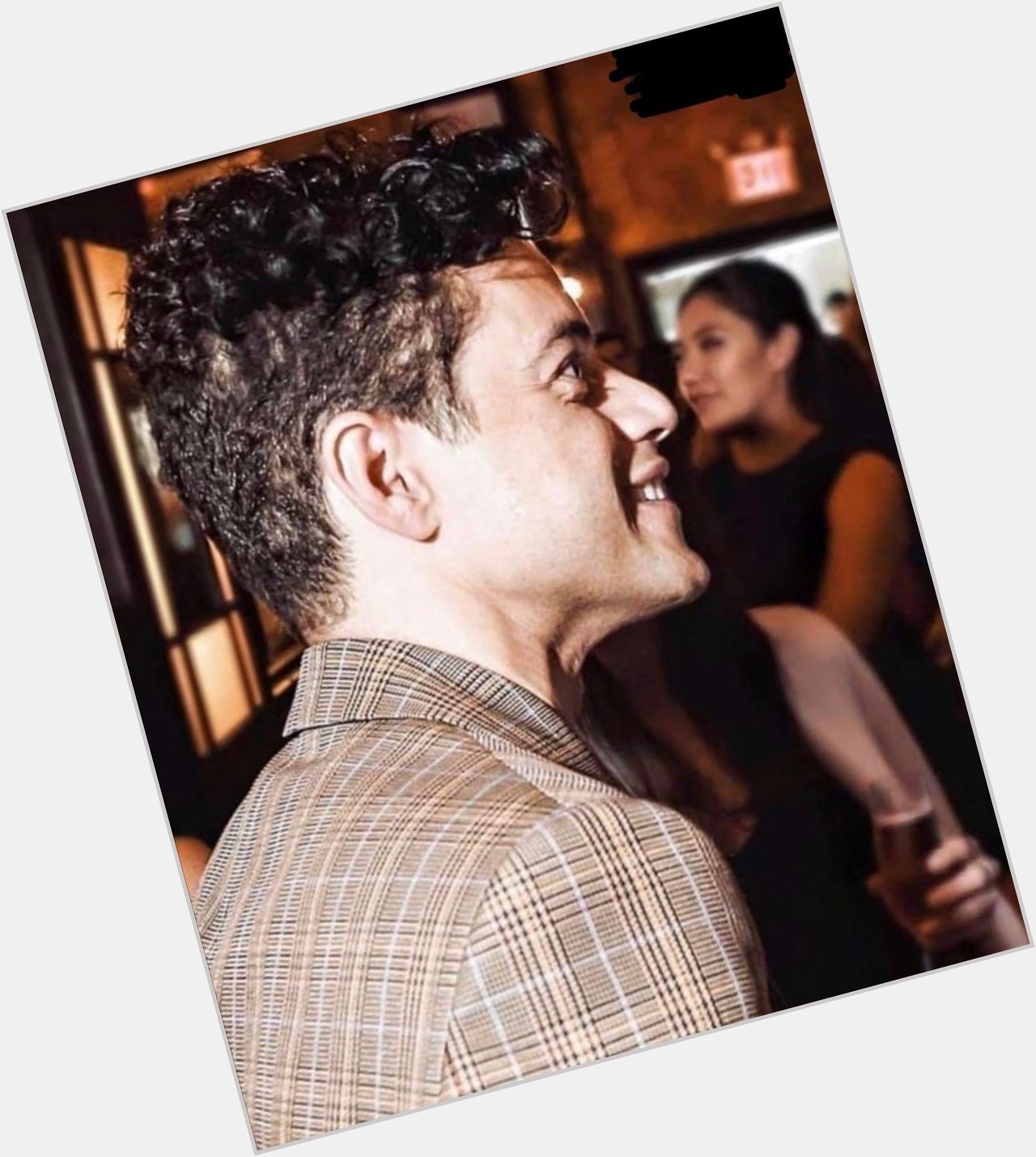 Happy birthday to this cutie  have a nice day @ rami malek, even if ya recently deleted your message account :c 