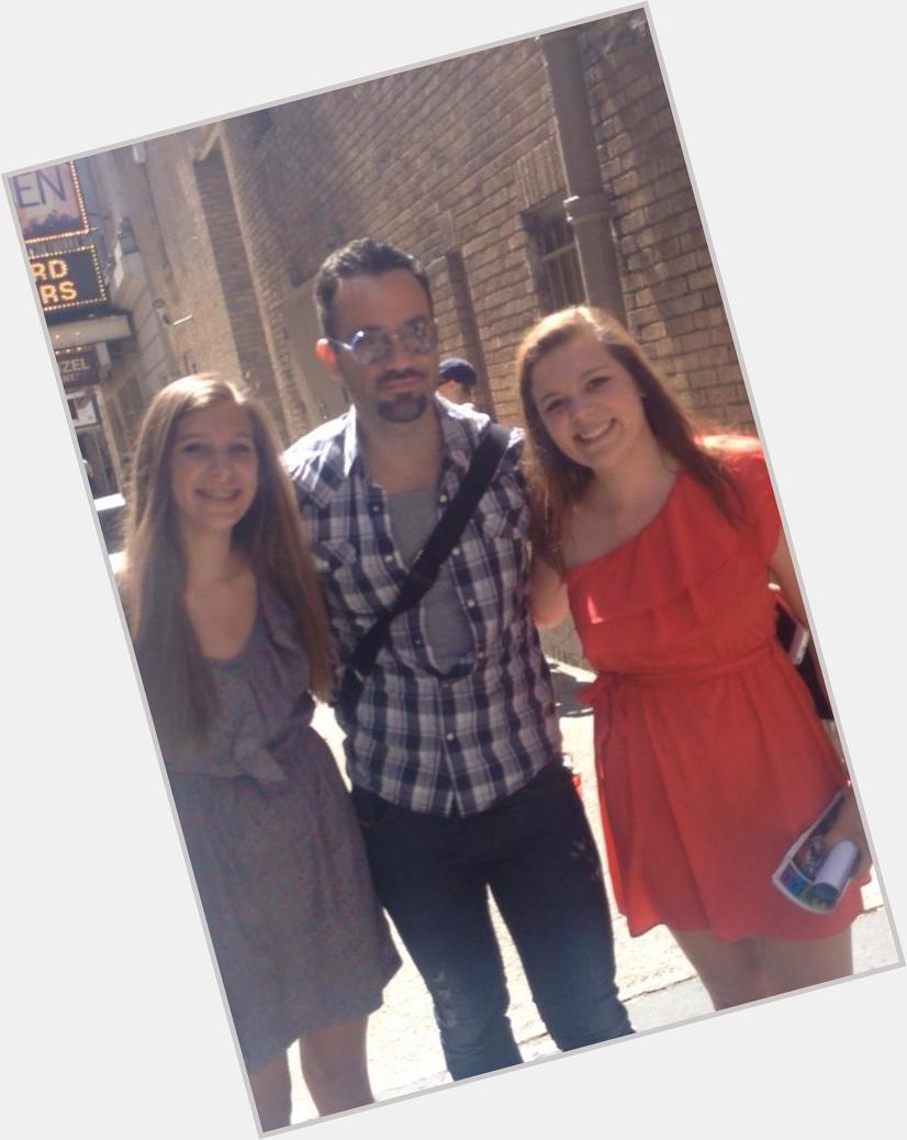 HAPPY BIRTHDAY TO THE INCREDIBLE RAMIN KARIMLOO! Seeing him in Les Mis was the best day of my life   