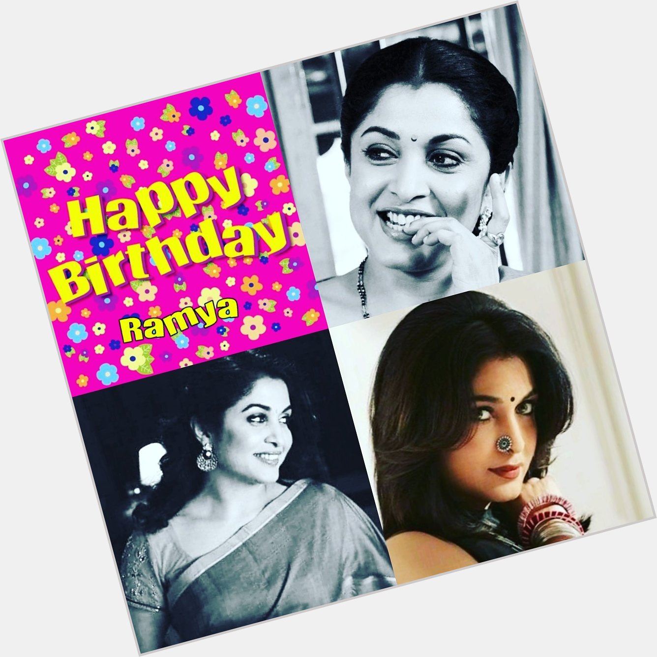 Happy Birthday Ramya Krishnan God bless you so much you\re the best actress in the world for me   